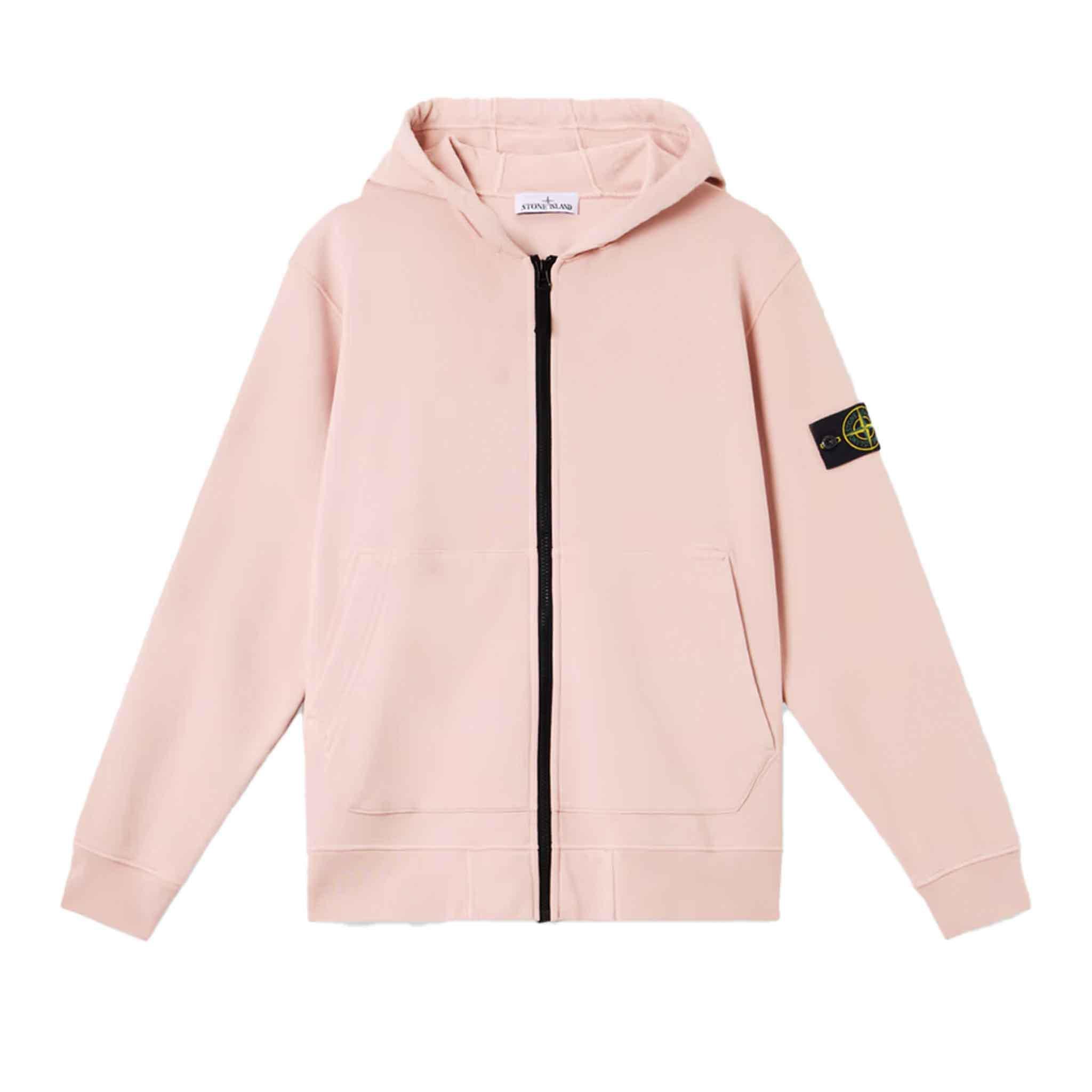 Stone Island Junior Cotton Fleece Zipped Hoodie in Antique RoseHoodiesStone Island JuniorDPUS Designer Outlet80505926022768Stone Island Junior Cotton Fleece Zipped Hoodie in Antique Rose