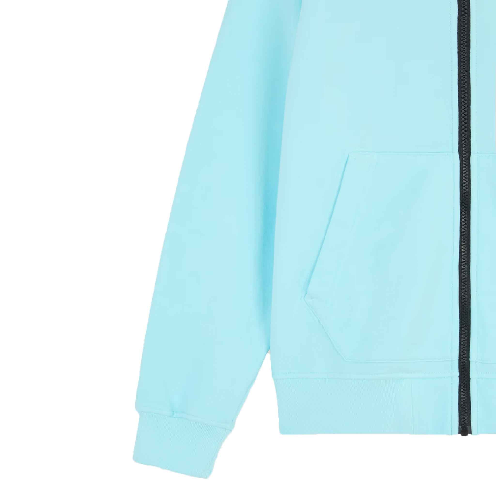 Stone Island Junior Cotton Fleece Zipped Hoodie in AquaHoodiesStone Island JuniorDPUS Designer Outlet80562460623428Stone Island Junior Cotton Fleece Zipped Hoodie in Aqua