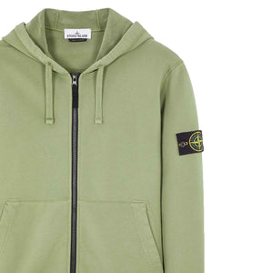 Stone Island Junior Cotton Fleece Zipped Hoodie in Sage GreenHoodiesStone Island JuniorDPUS Designer Outlet80562460647598Stone Island Junior Cotton Fleece Zipped Hoodie in Sage Green