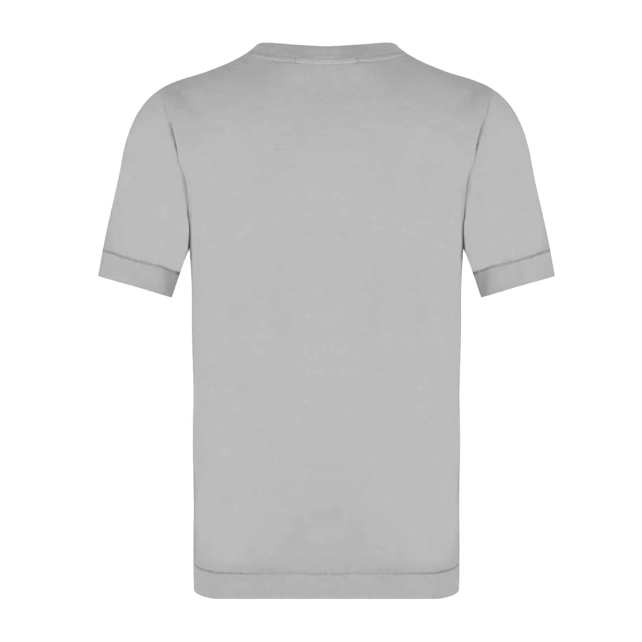 Stone Island Junior Cotton Jersey Compass Logo T-Shirt in Dust GreyT-ShirtsStone Island JuniorDPUS Designer Outlet80562460389108Stone Island Junior Cotton Jersey Compass Logo T-Shirt in Dust Grey