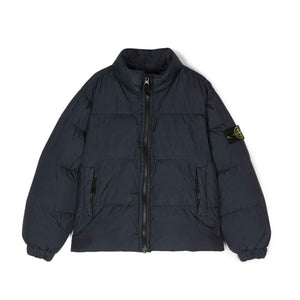 Stone Island Junior Crinkle Reps Down Jacket in NavyCoats & JacketsStone Island JuniorDPUS80525726848698Stone Island Junior Crinkle Reps Down Jacket in Navy