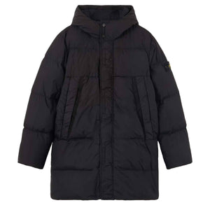 Stone Island Junior Crinkle Reps Nylon Down Parka in BlackCoats & JacketsStone Island JuniorDPUS Designer Outlet80562460529548Stone Island Junior Crinkle Reps Nylon Down Parka in Black