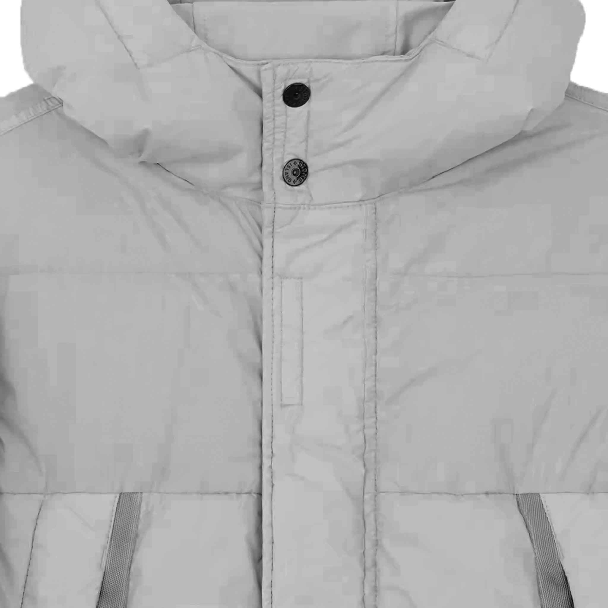 Stone Island Junior Crinkle Reps Nylon Down Parka in Dust GreyCoats & JacketsStone Island JuniorDPUS Designer Outlet8Stone Island Junior Crinkle Reps Nylon Down Parka in Dust Grey