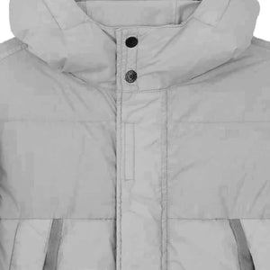 Stone Island Junior Crinkle Reps Nylon Down Parka in Dust GreyCoats & JacketsStone Island JuniorDPUS Designer Outlet8Stone Island Junior Crinkle Reps Nylon Down Parka in Dust Grey