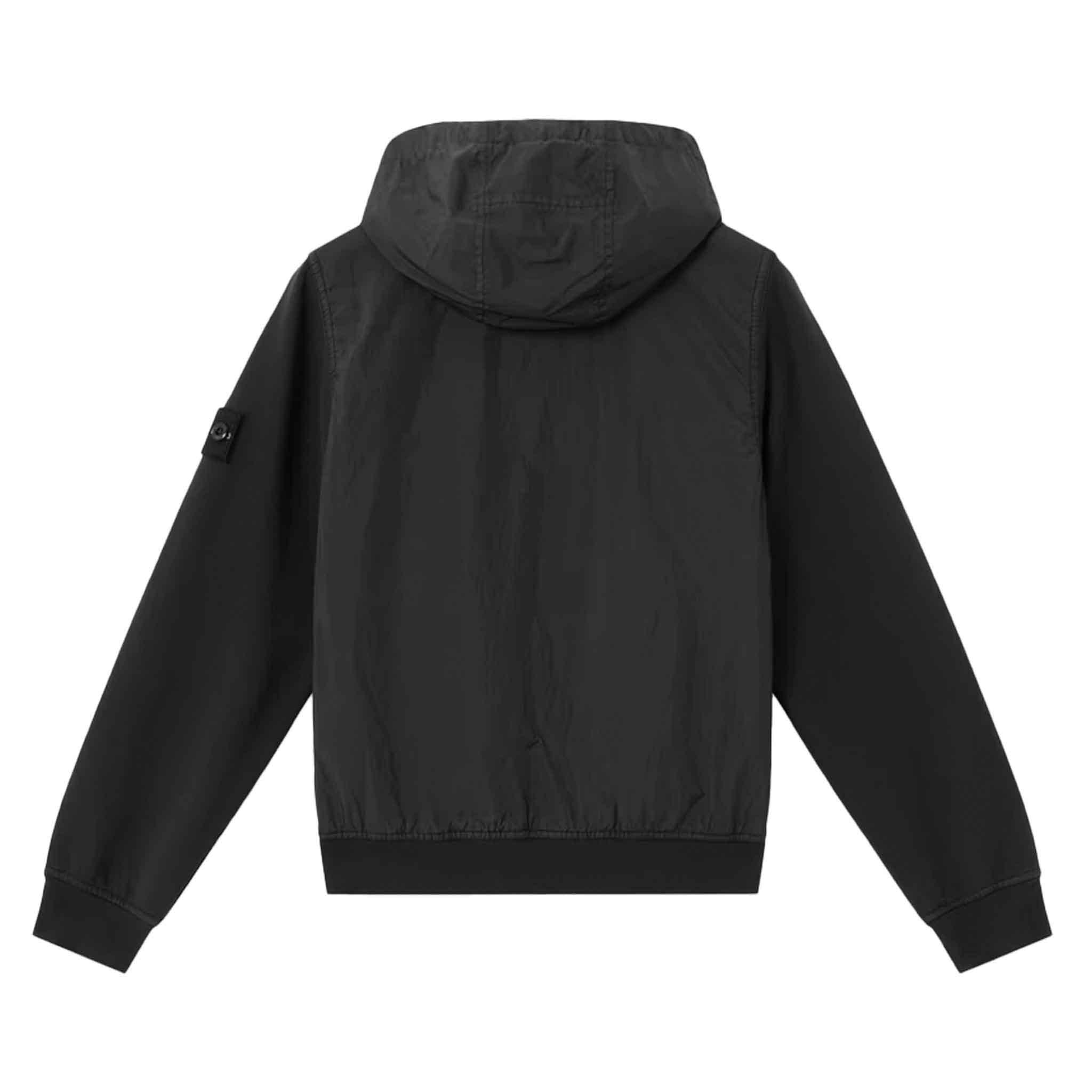 Stone  ブラック フルジップフーディ Stone Island Zip Hoodie | Black | FARFETCH