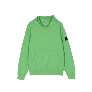 Stone Island Junior Hooded Sweatshirt in GreenHoodiesStone Island JuniorDPUS80525726771448Stone Island Junior Hooded Sweatshirt in Green