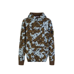 Stone Island Junior Hooded Sweatshirt in Underwater CamouflageHoodiesStone Island JuniorDPUS80525726728668Stone Island Junior Hooded Sweatshirt in Underwater Camouflage