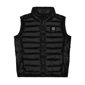 Stone Island Junior Loom Woven Chambers Gilet in BlackCoats & JacketsStone Island JuniorDPUS80525728707368Stone Island Junior Loom Woven Chambers Gilet in Black