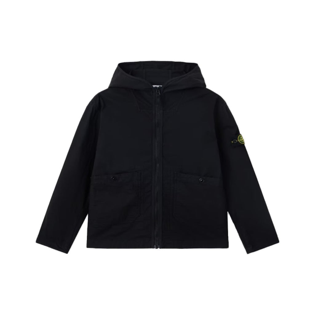 Stone Island Junior Mil-Spec Stretch Ripstop-TC Hooded JacketCoats & JacketsStone Island JuniorDPUS Designer OutletL1S164100006-S0063-V0029-A088053819437811Black8Stone Island Junior Mil-Spec Stretch Ripstop-TC Hooded Jacket