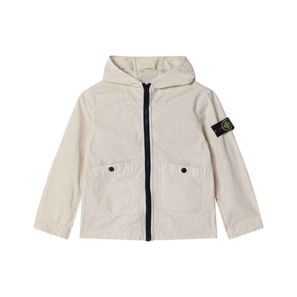 Stone Island Junior Mil-Spec Stretch Ripstop-TC Hooded JacketCoats & JacketsStone Island JuniorDPUS Designer OutletL1S164100006-S0063-V0097-A088053819437859Beige8Stone Island Junior Mil-Spec Stretch Ripstop-TC Hooded Jacket