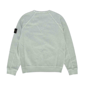 Stone Island Junior "Old Treatment" Crewneck Sweatshirt in Pearl GreySweatshirtsStone Island JuniorDPUS80525728663958Stone Island Junior "Old Treatment" Crewneck Sweatshirt in Pearl Grey