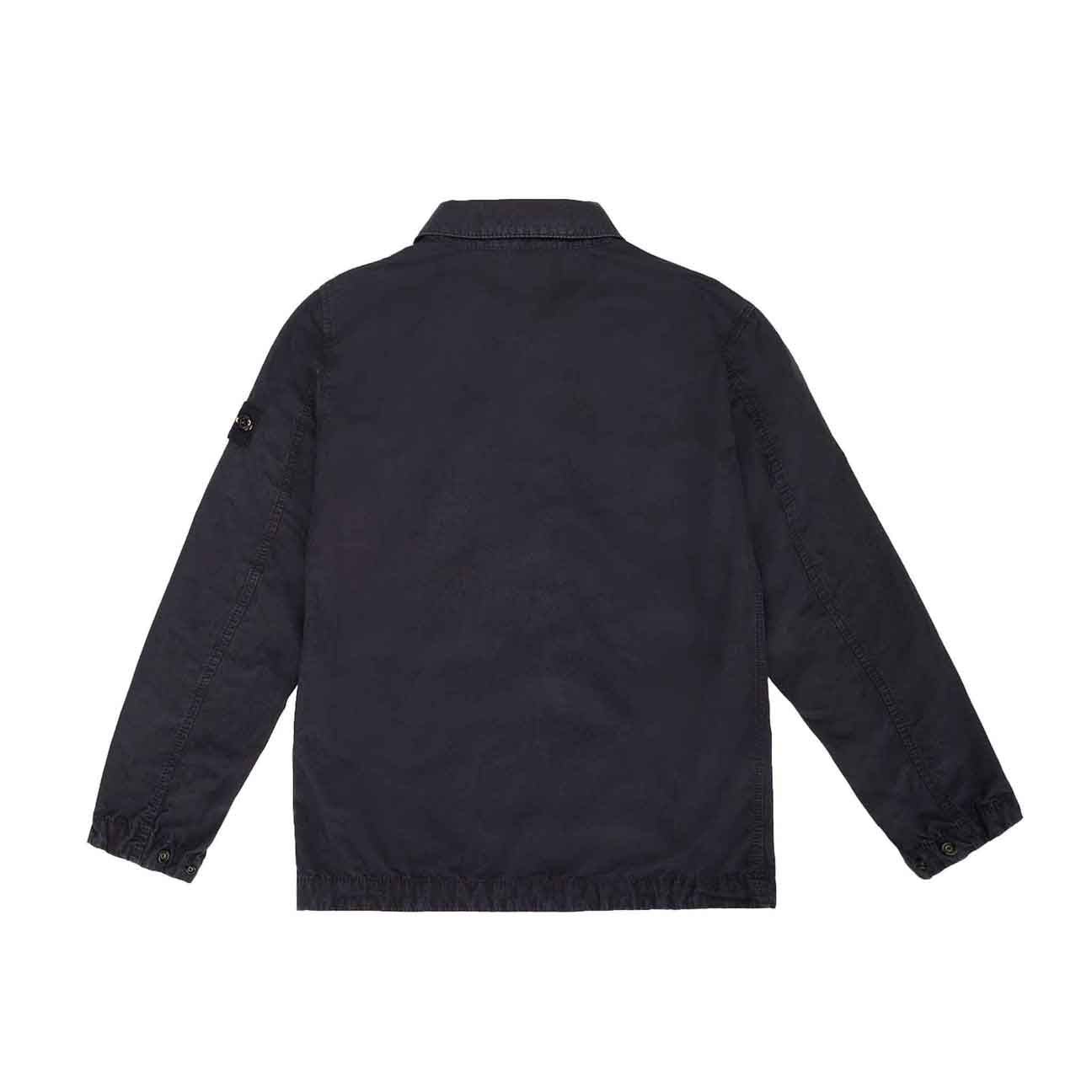 Stone Island Junior Old Treatment Overshirt in NavyCoats & JacketsStone Island JuniorDPUS80525726987988Stone Island Junior Old Treatment Overshirt in Navy