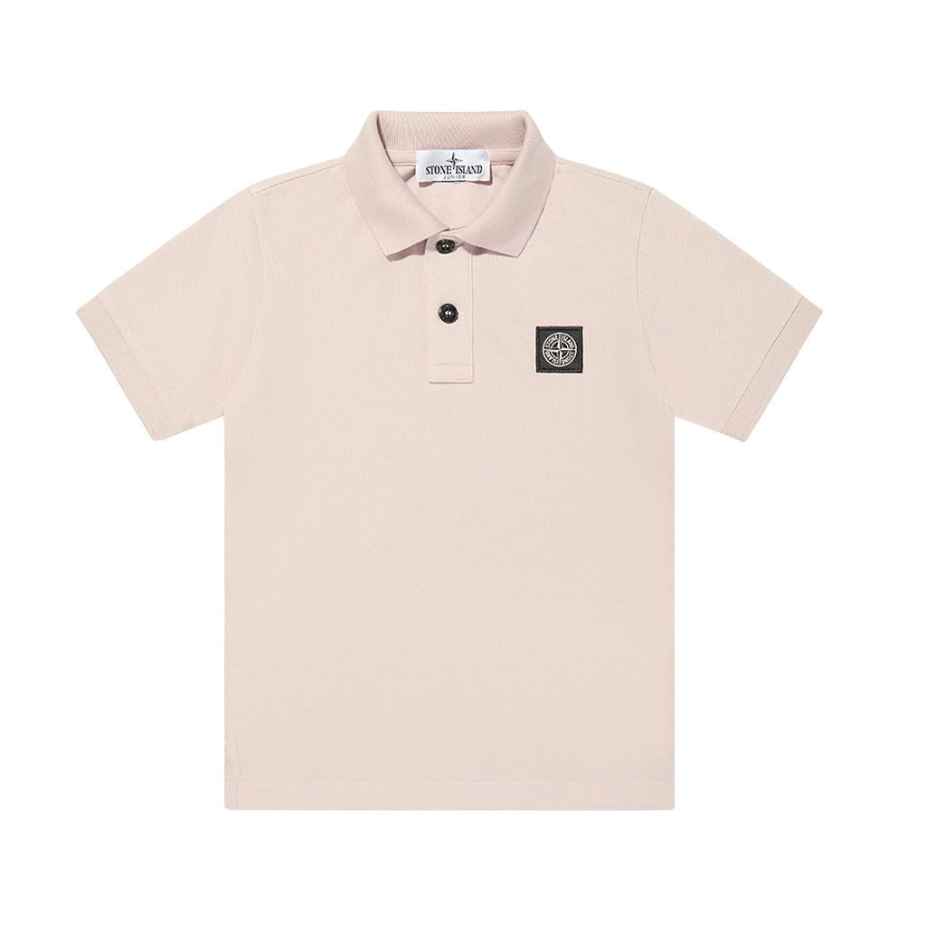 Stone Island Junior Plain Collar Compass Patch PoloT-ShirtStone Island JuniorDPUS Designer OutletL1S162200002-S0018-V0080-A088053819252018Pink8Stone Island Junior Plain Collar Compass Patch Polo