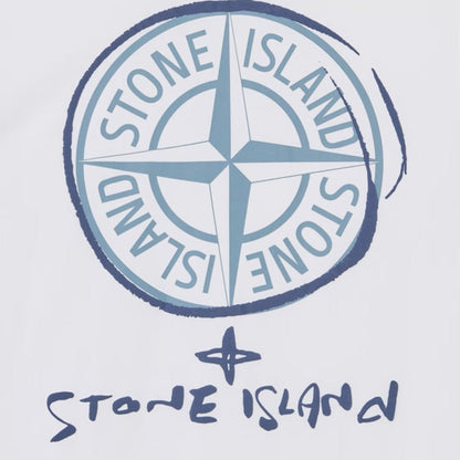 Stone Island Junior "Scribble Compass" T-ShirtT-ShirtStone Island JuniorDPUS Designer OutletL1S162100009-S0377-V0001-A088053819252681White8Stone Island Junior "Scribble Compass" T-Shirt