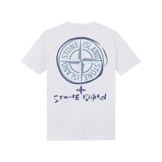 Stone Island Junior "Scribble Compass" T-ShirtT-ShirtStone Island JuniorDPUS Designer OutletL1S162100009-S0377-V0001-A088053819252681White8Stone Island Junior "Scribble Compass" T-Shirt