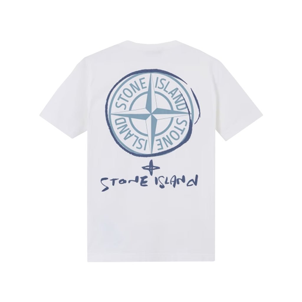 Stone Island Junior "Scribble Compass" T-ShirtT-ShirtStone Island JuniorDPUS Designer OutletL1S162100009-S0377-V0001-A088053819252681White8Stone Island Junior "Scribble Compass" T-Shirt