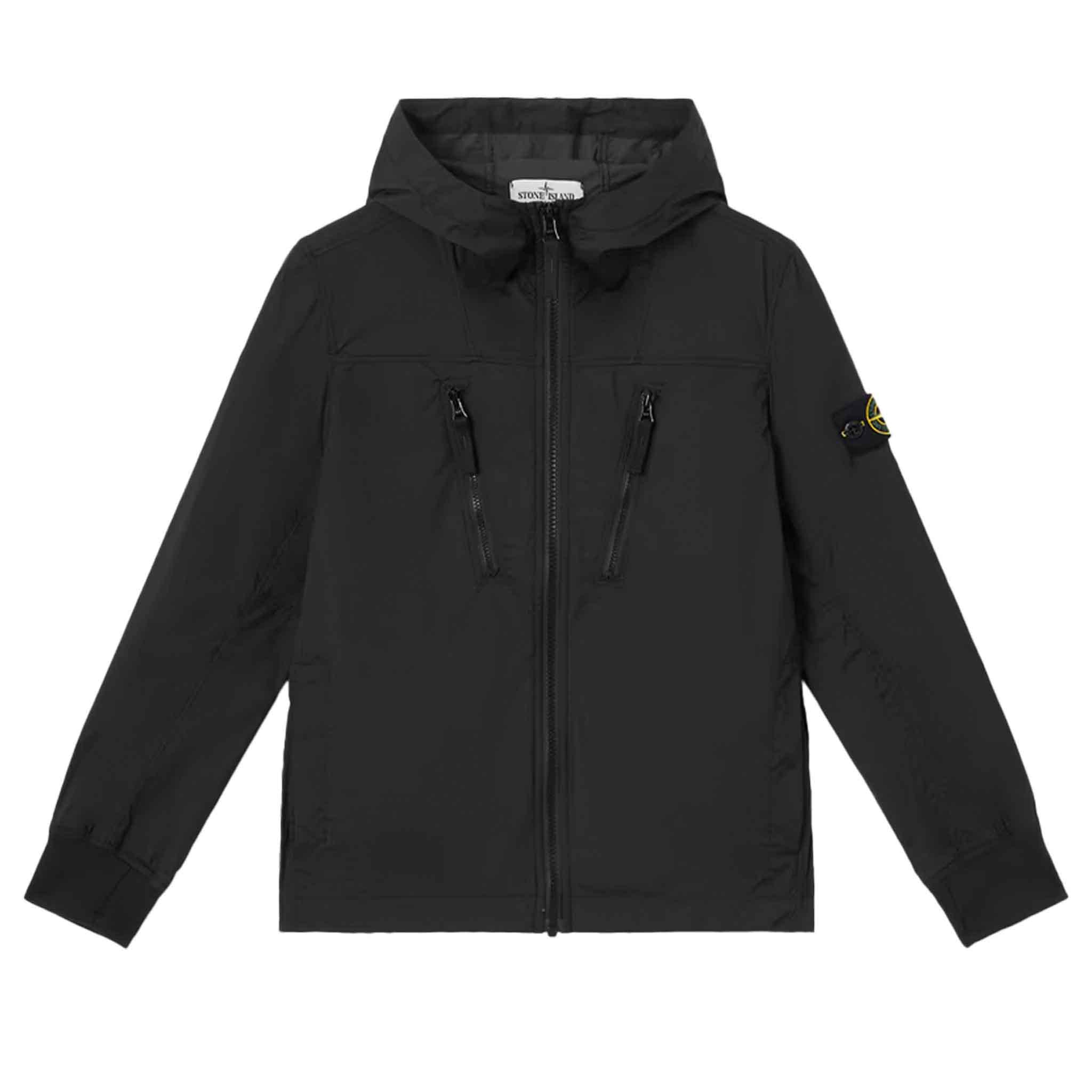 Stone Island Junior Skin Touch Jacket in BlackCoats & JacketsStone Island JuniorDPUS Designer Outlet80505928343498Stone Island Junior Skin Touch Jacket in Black