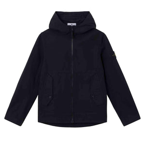 Stone Island Junior Stretch Cotton Hooded Jacket in NavyCoats & JacketsStone Island JuniorDPUS Designer Outlet80505926009138Stone Island Junior Stretch Cotton Hooded Jacket in Navy