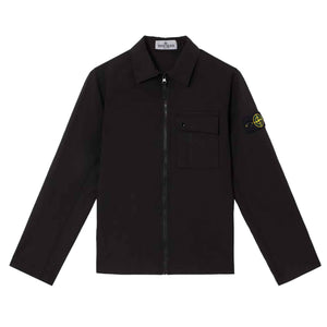 Stone Island Junior Stretch Cotton Overshirt in NavyOvershirtStone Island JuniorDPUS Designer Outlet80505928765928Stone Island Junior Stretch Cotton Overshirt in Navy