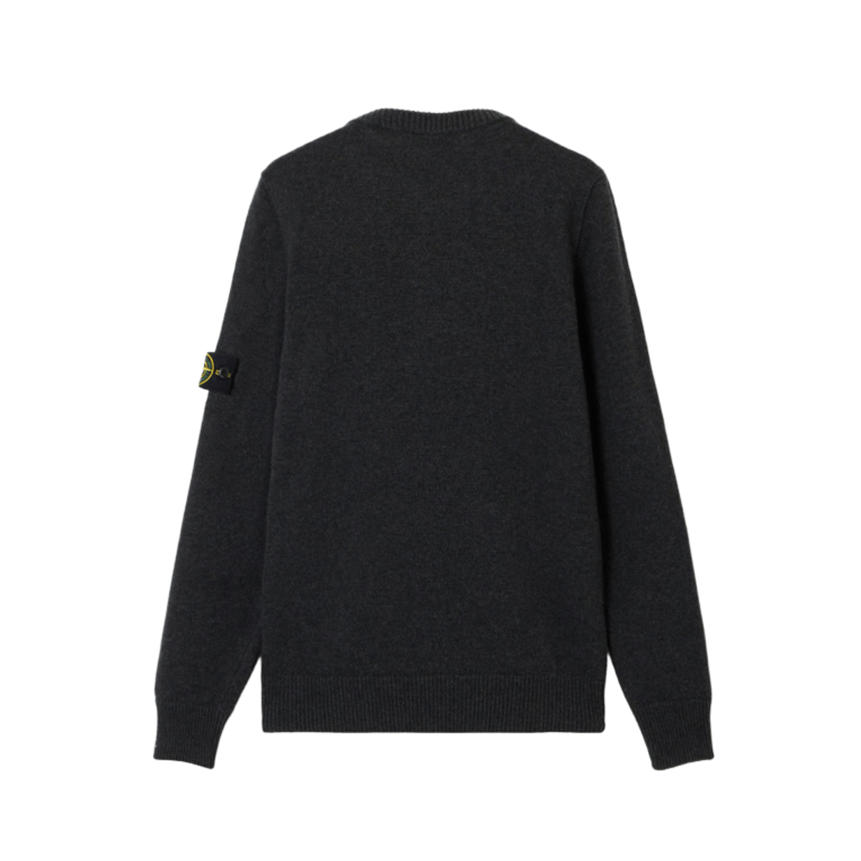 Stone Island Lambswool Crewneck in Charcoal Grey MelangeKnitwearStone IslandDPUS Designer Outlet8053813402471XSStone Island Lambswool Crewneck in Charcoal Grey Melange