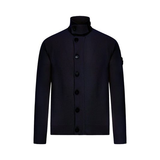 [Stone Island] Lambswool Zip-Up CardiganT-ShirtStone IslandDPUS Designer OutletL2S155100047-S00A3-V0020-SNavy BlueS[Stone Island] Lambswool Zip-Up Cardigan
