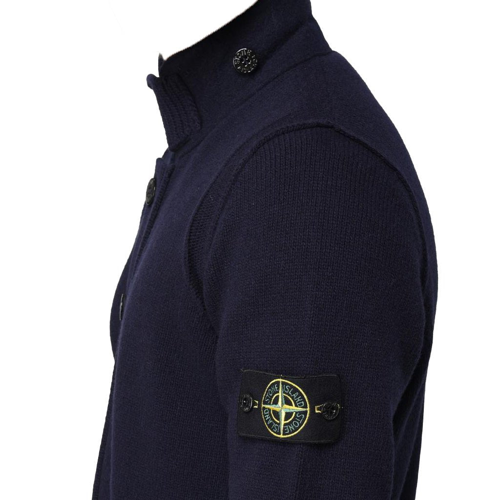 [Stone Island] Lambswool Zip-Up CardiganT-ShirtStone IslandDPUS Designer OutletL2S155100047-S00A3-V0020-SNavy BlueS[Stone Island] Lambswool Zip-Up Cardigan