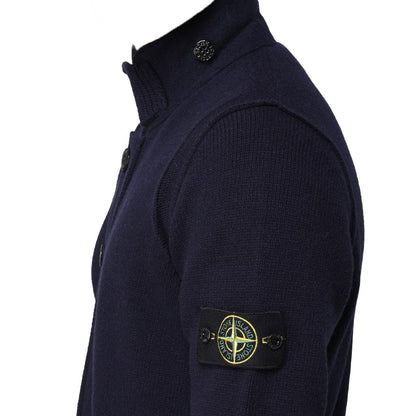 [Stone Island] Lambswool Zip-Up CardiganT-ShirtStone IslandDPUS Designer OutletL2S155100047-S00A3-V0020-SNavy BlueS[Stone Island] Lambswool Zip-Up Cardigan