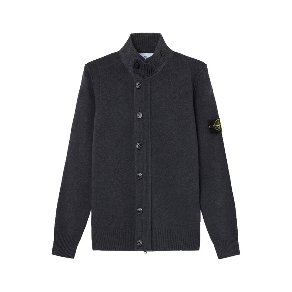 [Stone Island] Lambswool Zip-Up CardiganT-ShirtStone IslandDPUS Designer OutletL2S155100047-S00A3-V0M62-S8053819185064Melange LeadS[Stone Island] Lambswool Zip-Up Cardigan