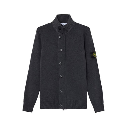 [Stone Island] Lambswool Zip-Up CardiganT-ShirtStone IslandDPUS Designer OutletL2S155100047-S00A3-V0M62-S8053819185064Melange LeadS[Stone Island] Lambswool Zip-Up Cardigan