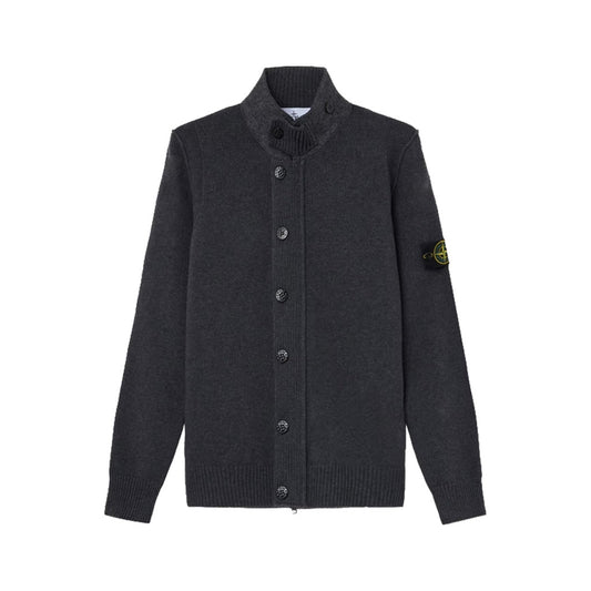 [Stone Island] Lambswool Zip-Up CardiganT-ShirtStone IslandDPUS Designer OutletL2S155100047-S00A3-V0M62-S8053819185064Melange LeadS[Stone Island] Lambswool Zip-Up Cardigan