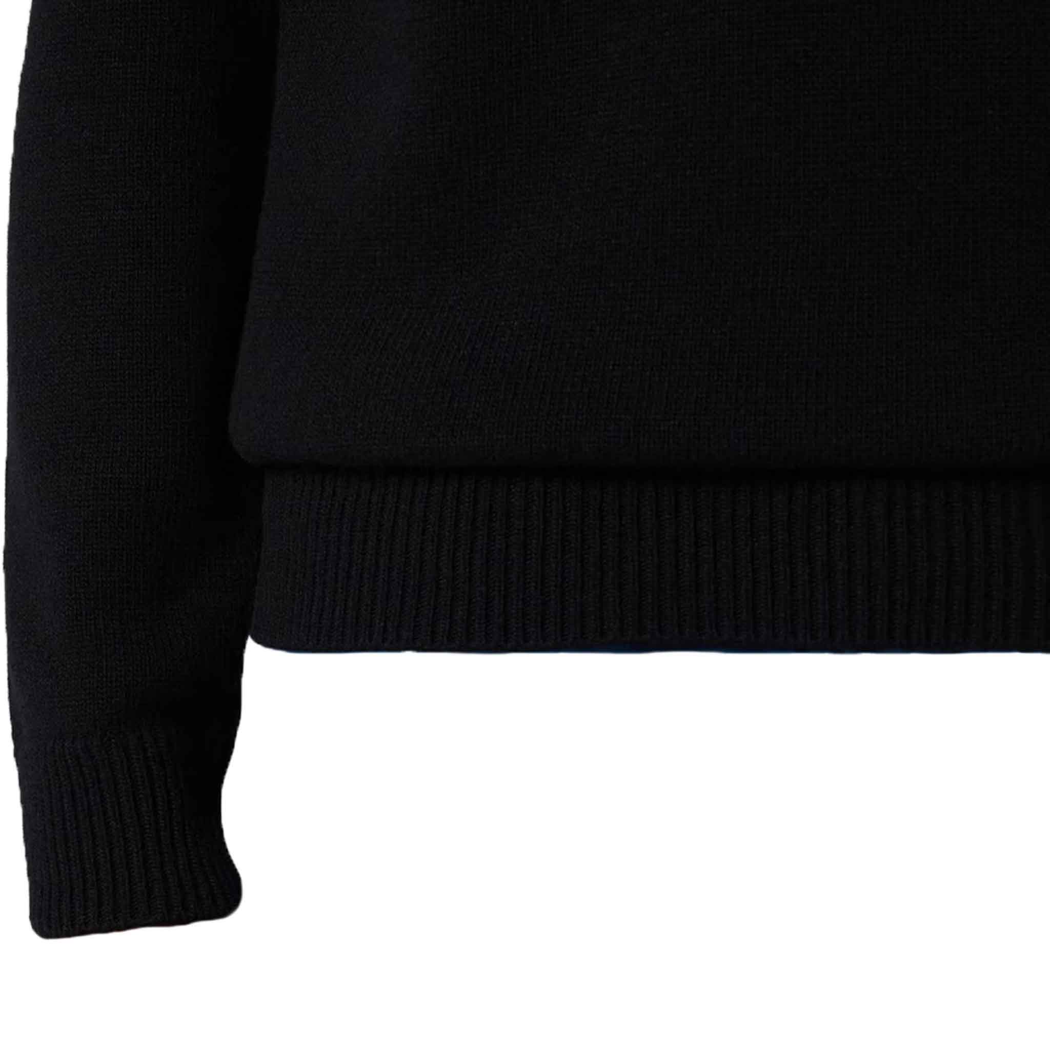 Stone Island Lambwool Crewneck Sweater in BlackKnitwearStone IslandDPUS8056246029949SStone Island Lambwool Crewneck Sweater in Black