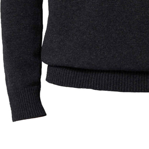 Stone Island Lambwool Crewneck Sweater in Charcoal Grey MelangeKnitwearStone IslandDPUS8056246072105SStone Island Lambwool Crewneck Sweater in Charcoal Grey Melange