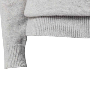 Stone Island Lambwool Crewneck Sweater in Dust Grey MelangeKnitwearStone IslandDPUS8056246093094SStone Island Lambwool Crewneck Sweater in Dust Grey Melange