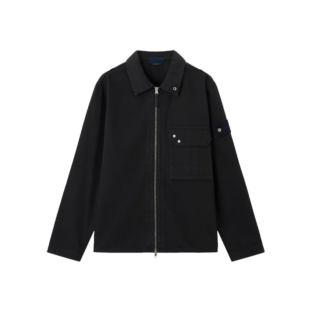 [Stone Island] Light Bull Denim-TC Comfort Fit OvershirtStone IslandDPUS Designer OutletL1S141200002-S0J24-V0029-L8053819375182BlackL[Stone Island] Light Bull Denim-TC Comfort Fit Overshirt