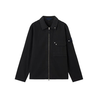 [Stone Island] Light Bull Denim-TC Comfort Fit OvershirtStone IslandDPUS Designer OutletL1S141200002-S0J24-V0029-L8053819375182BlackL[Stone Island] Light Bull Denim-TC Comfort Fit Overshirt