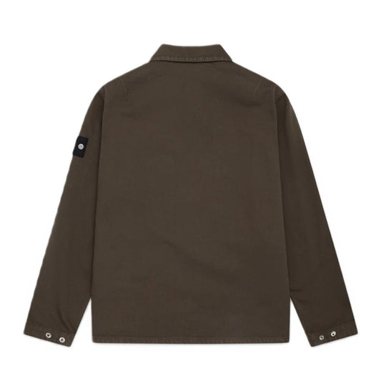 Stone Island Light Bull Denim - TC OvershirtCoats & JacketsStone IslandDPUS Designer Outlet8053819374901UmberMStone Island Light Bull Denim - TC Overshirt