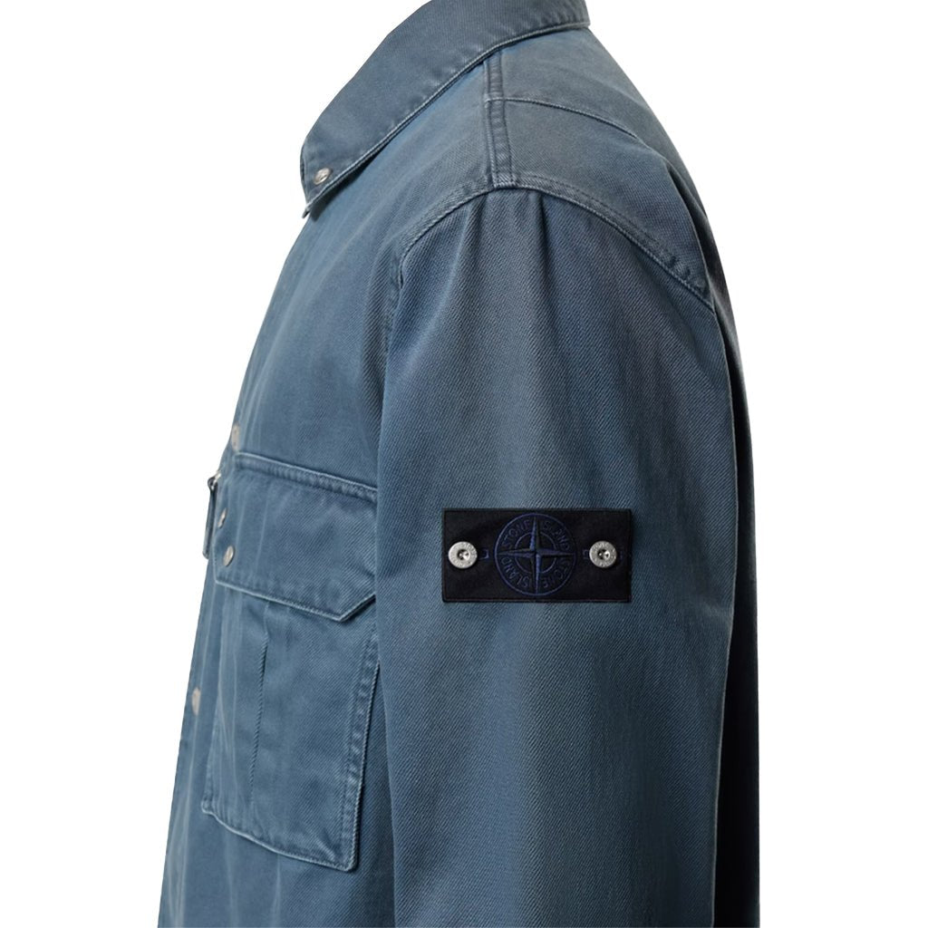 Stone Island Light Bull Denim-TC OvershirtCoats & JacketsStone IslandDPUS Designer OutletL1S141200001-S0J18-V0021-L8053813794866IndigoLStone Island Light Bull Denim-TC Overshirt