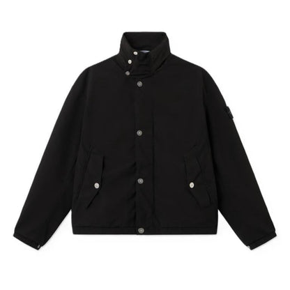 Stone Island Light Compact Touch Poly - TC Coach Jacket in BlackCoats & JacketsStone IslandDPUS Designer Outlet8053813450236SStone Island Light Compact Touch Poly - TC Coach Jacket in Black
