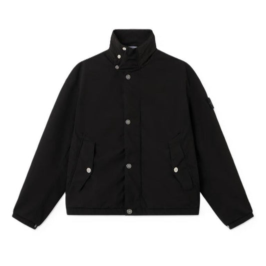 Stone Island Light Compact Touch Poly - TC Coach Jacket in BlackCoats & JacketsStone IslandDPUS Designer Outlet8053813450236SStone Island Light Compact Touch Poly - TC Coach Jacket in Black