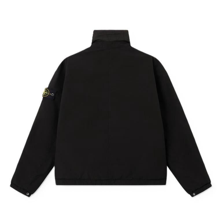 Stone Island Light Compact Touch Poly - TC Coach Jacket in BlackCoats & JacketsStone IslandDPUS Designer Outlet8053813450236SStone Island Light Compact Touch Poly - TC Coach Jacket in Black
