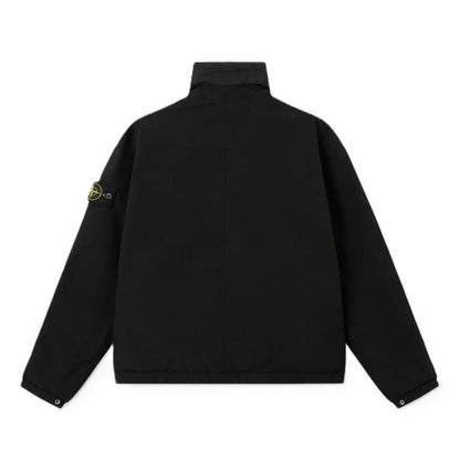 Stone Island Light Compact Touch Poly - TC Coach Jacket in BlackCoats & JacketsStone IslandDPUS Designer Outlet8053813450236SStone Island Light Compact Touch Poly - TC Coach Jacket in Black