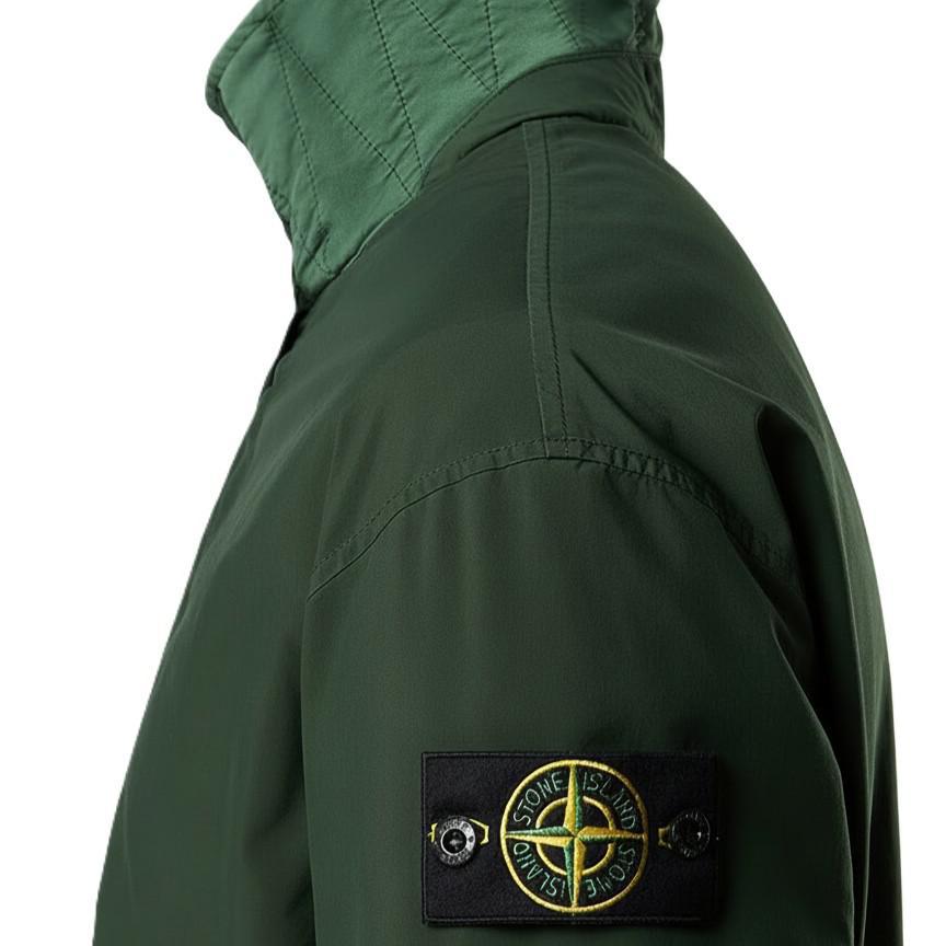 Stone Island Light Compact Touch Poly - TC Coach Jacket in JuniperCoats & JacketsStone IslandDPUS Designer Outlet8053813435684SStone Island Light Compact Touch Poly - TC Coach Jacket in Juniper