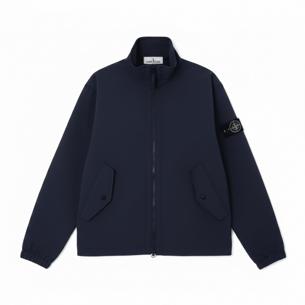 [Stone Island] Light Soft Shell-R E.Dye® Technology In Recycled Polyester JacketCoats & JacketsStone IslandDPUS Designer OutletNavyXS[Stone Island] Light Soft Shell-R E.Dye® Technology In Recycled Polyester Jacket