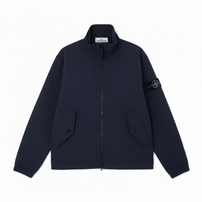 [Stone Island] Light Soft Shell-R E.Dye® Technology In Recycled Polyester JacketCoats & JacketsStone IslandDPUS Designer OutletNavyXS[Stone Island] Light Soft Shell-R E.Dye® Technology In Recycled Polyester Jacket