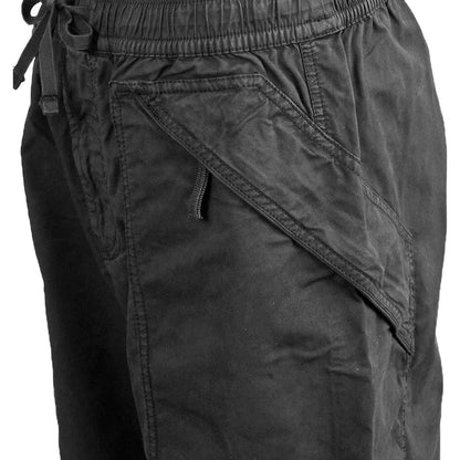 Stone Island Loose Fit Cotton Cargo Trousers in BlackTrousersStone IslandDPUS Designer Outlet805381347653328Stone Island Loose Fit Cotton Cargo Trousers in Black