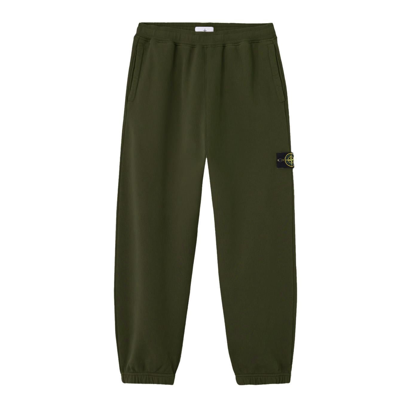 Stone Island Loose Fit Joggers in Militray GreenStone IslandDPUS Designer Outlet8053813465483SStone Island Loose Fit Joggers in Militray Green