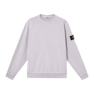 Stone Island Malfilé Fleece "Old" Effect Crewneck Sweatshirt in LilacSweatshirtsStone IslandDPUS Designer Outlet8053813026905SStone Island Malfilé Fleece "Old" Effect Crewneck Sweatshirt in Lilac