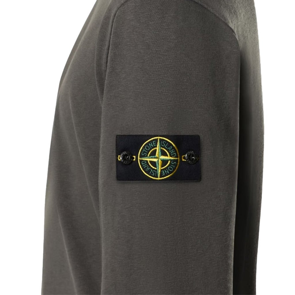 Stone Island Malfile Fleece "Old" Effect Crewneck SweatshirtSweatshirtsStone IslandDPUS Designer Outlet8053819377513Charcoal GreySStone Island Malfile Fleece "Old" Effect Crewneck Sweatshirt