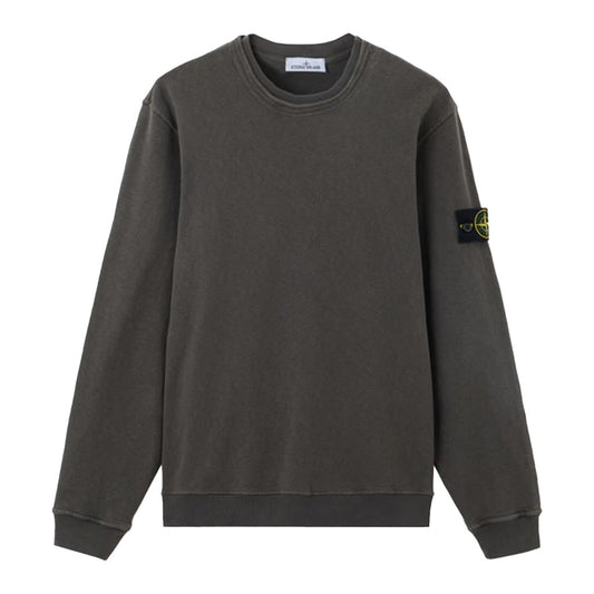 Stone Island Malfile Fleece "Old" Effect Crewneck SweatshirtSweatshirtsStone IslandDPUS Designer Outlet8053819377513Charcoal GreySStone Island Malfile Fleece "Old" Effect Crewneck Sweatshirt