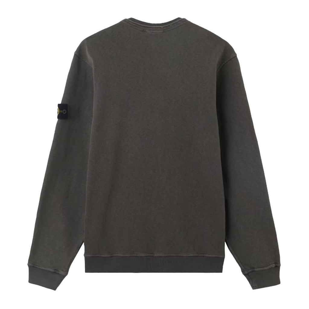Stone Island Malfile Fleece "Old" Effect Crewneck SweatshirtSweatshirtsStone IslandDPUS Designer Outlet8053819377513Charcoal GreySStone Island Malfile Fleece "Old" Effect Crewneck Sweatshirt